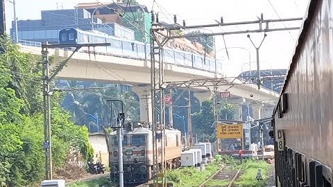 12127 Pune intercity SF express arrived Pune junction Part 2