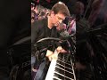 Keyboardist Dave Rosenthal plays Billy Joel riffs