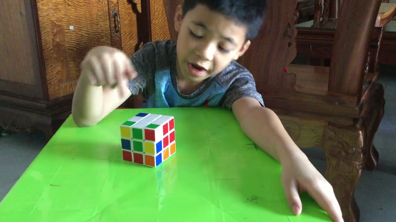 Cach Giai Rubik Tang 1 Youtube