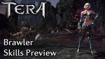 TERA KR | Brawler Skills Preview | Translated Skill Descriptions and Glyphs
