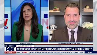 LiveNow from Fox | Neama Rahmani on Meta ordered to pay $375M over child exploitation