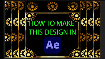 How To Make This Design In After Effects @vfxmehra