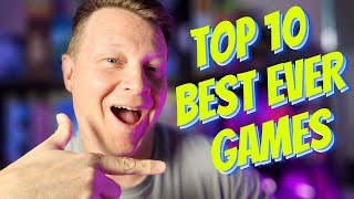BEST Board Games Of All Time ~ 10-1 ~