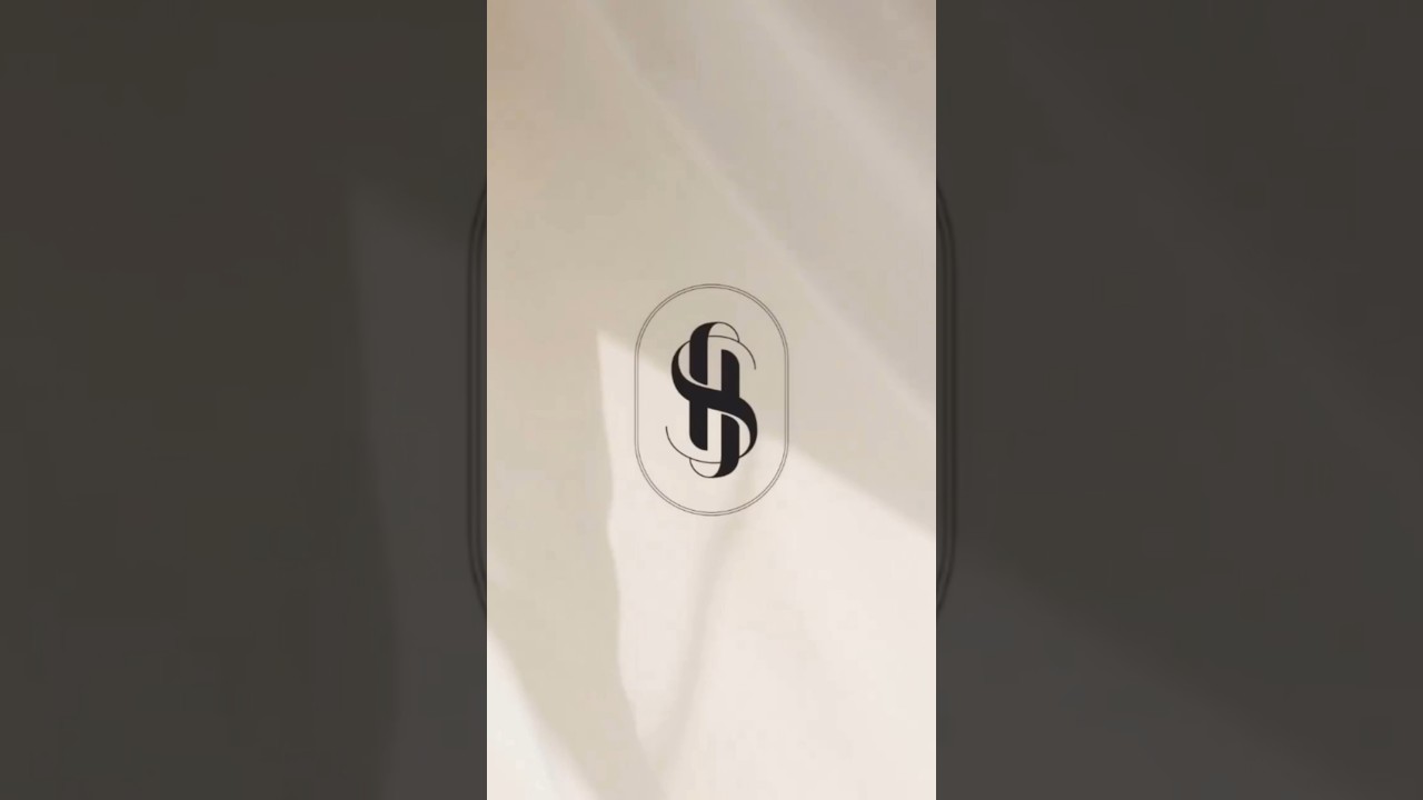 How to Design a Minimalist Letter Logo in Adobe Illustrator #LetterLogo #nicelogo #logomark #art #Ai