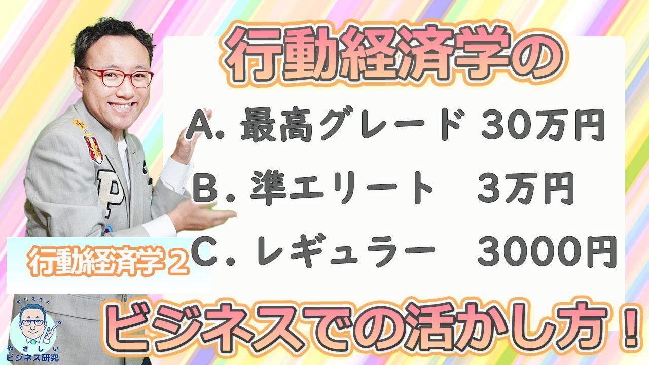 行動経済学で、ビジネスはどう変わるか【行動経済学2】