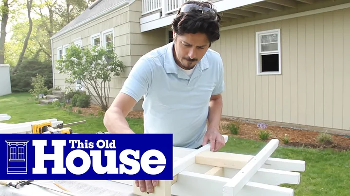 How to Build a Garage Pergola | This Old House