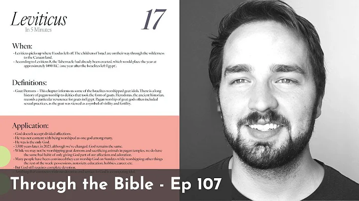 Leviticus 17 Summary: A Concise Overview in 5 Minutes