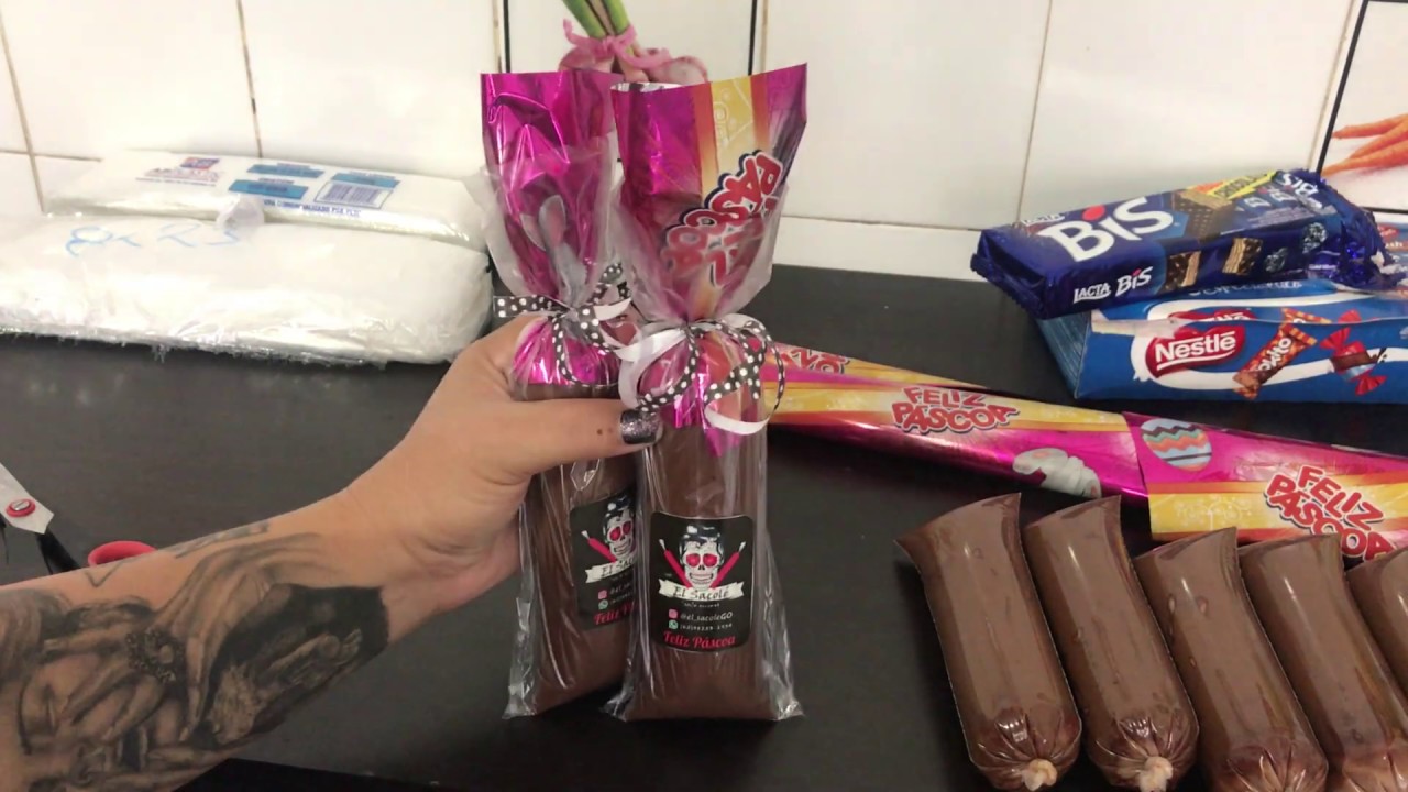 EMBALAGEM DE PÁSCOA PARA GELADINHO GOURMET! YouTube