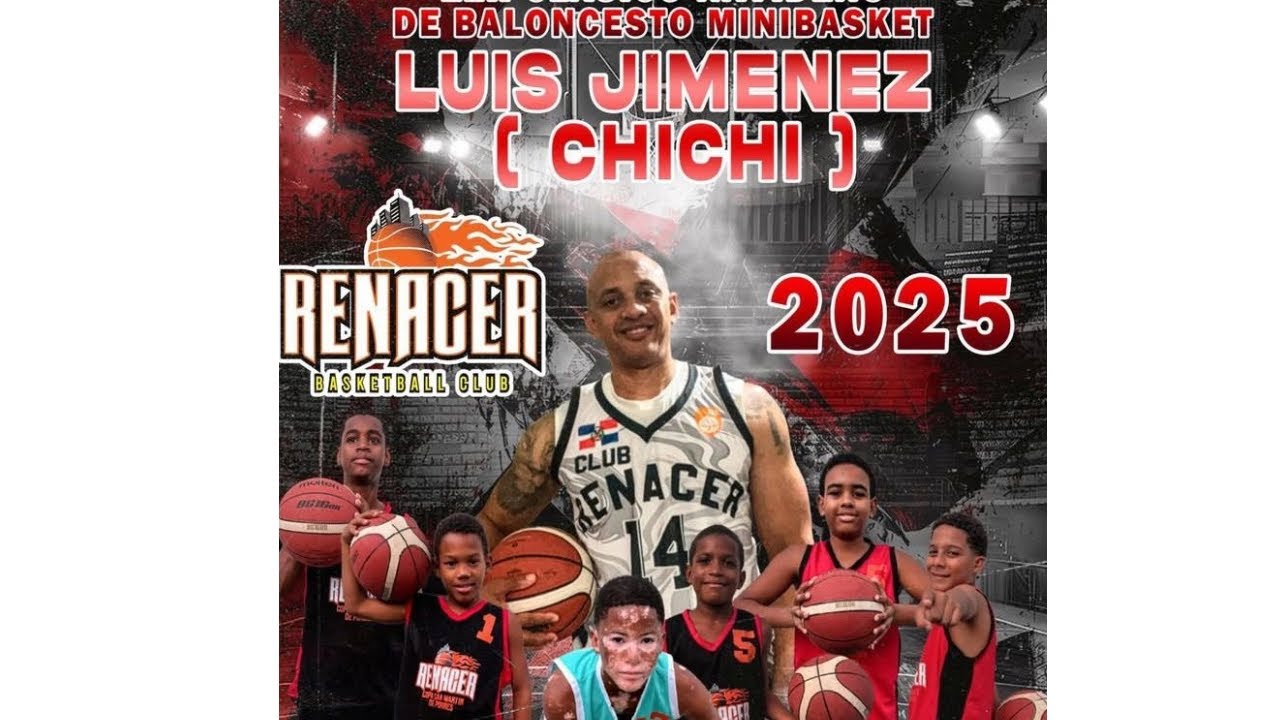 Resumen completo de la inauguración del torneo mini basket dedicado a Luis Alberto Jiménez (chichi)