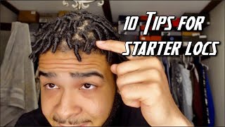 10 GROWTH TIPS FOR STARTER LOCS 👀 | HOW TO MAINTAIN YOUR LOCS ‼️| FAST HAIR GROWTH 🔥