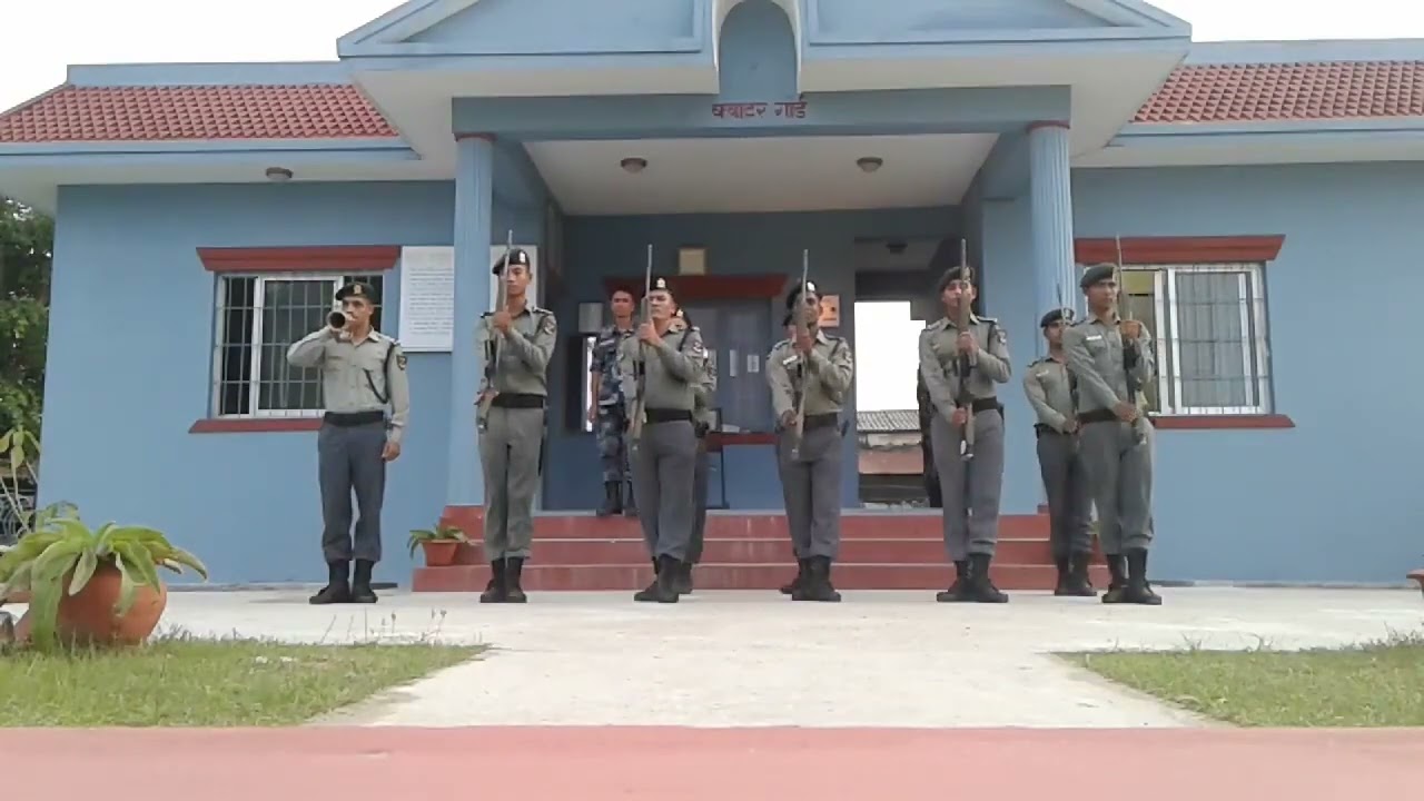 Apf Nepal Ko Quarter Guard Drill