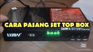 CARA MEMASANG SET TOP BOX PADA TV TABUNG