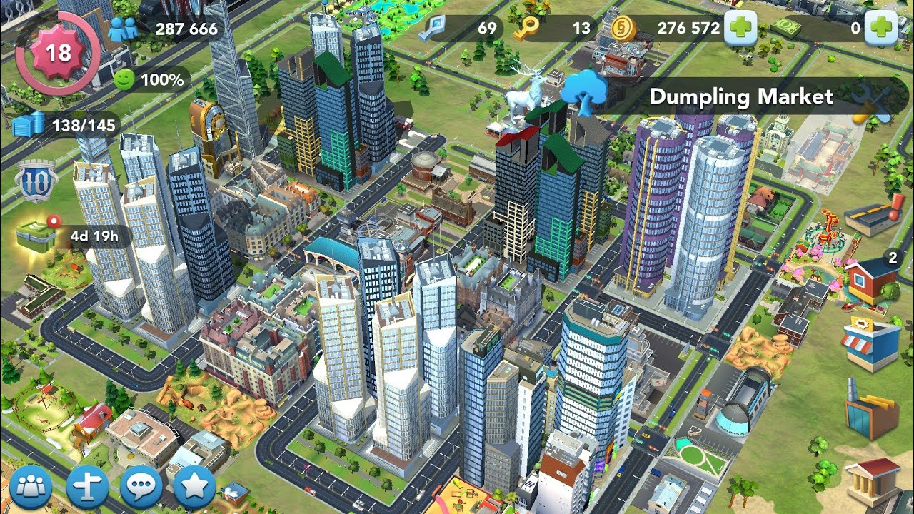 SimCity BuildIt - Feeder City Number 3 - Level 18 - Gameplay (iOS ...