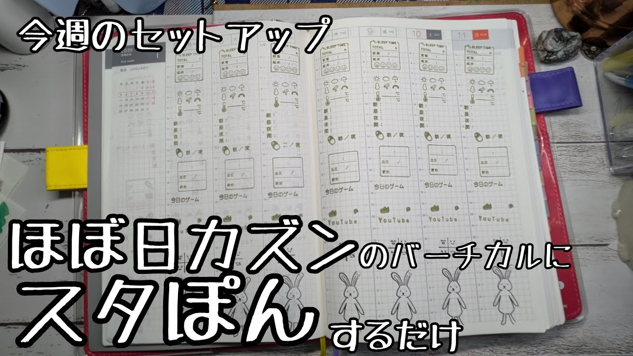 【前回の続き】ほぼ日カズンのセットアップ【無限スタポン】