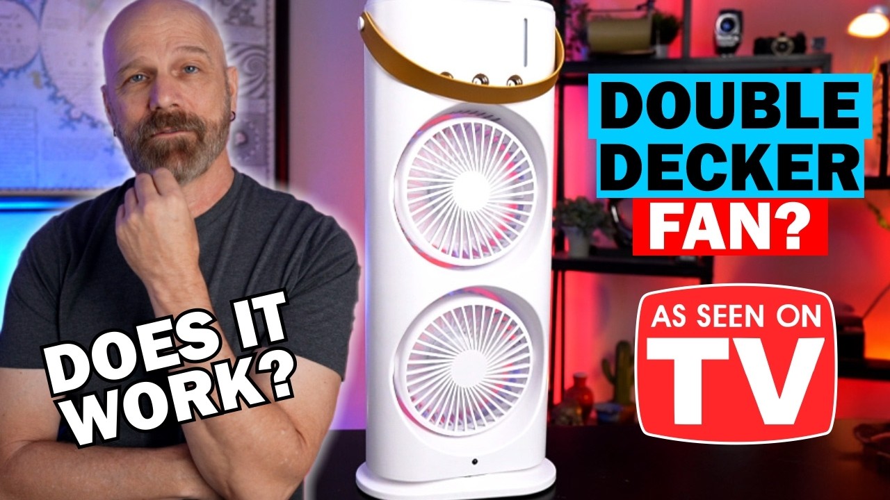 A Double Decker As Seen on TV Fan? Aqua Breeze Review!