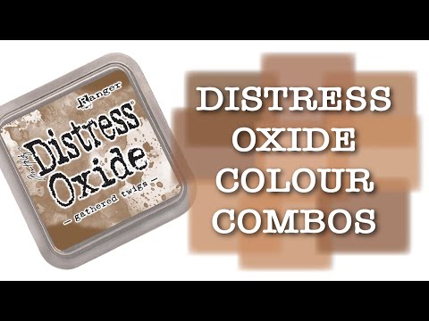 Ranger Tim Holtz Distress Oxide Ink Pad - Gathered Twigs Color For Crafting
