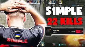 S1MPLE 22 KILLS OP ANCIENT - FACEIT LVL 10 - V-COMMS CS2 #cs2 #csgo #gaming #s1mple