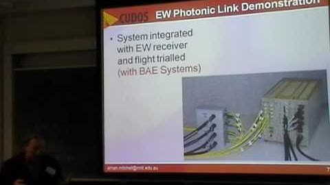 Introduction to microwave Photonics Lecture II