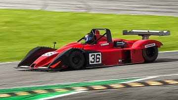 Lucchini P207 Prototype w/ BMW 3.0 Straight-6 Engine in action at Monza Circuit!