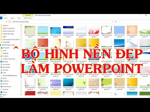 Video CHIA SẺ BỘ HÌNH NỀN ĐẸP CHO THẦY CÔ LÀM POWERPOINT... - youtube