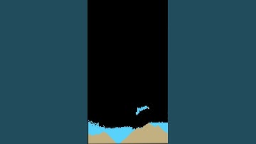 A simple falling sand simulator using python