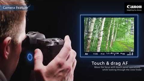 EOS R - Touch & Drag AF (6sec)