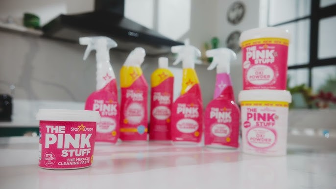 The Pink Stuff - The Miracle Scrubber Kit UNBOXING and cleaning