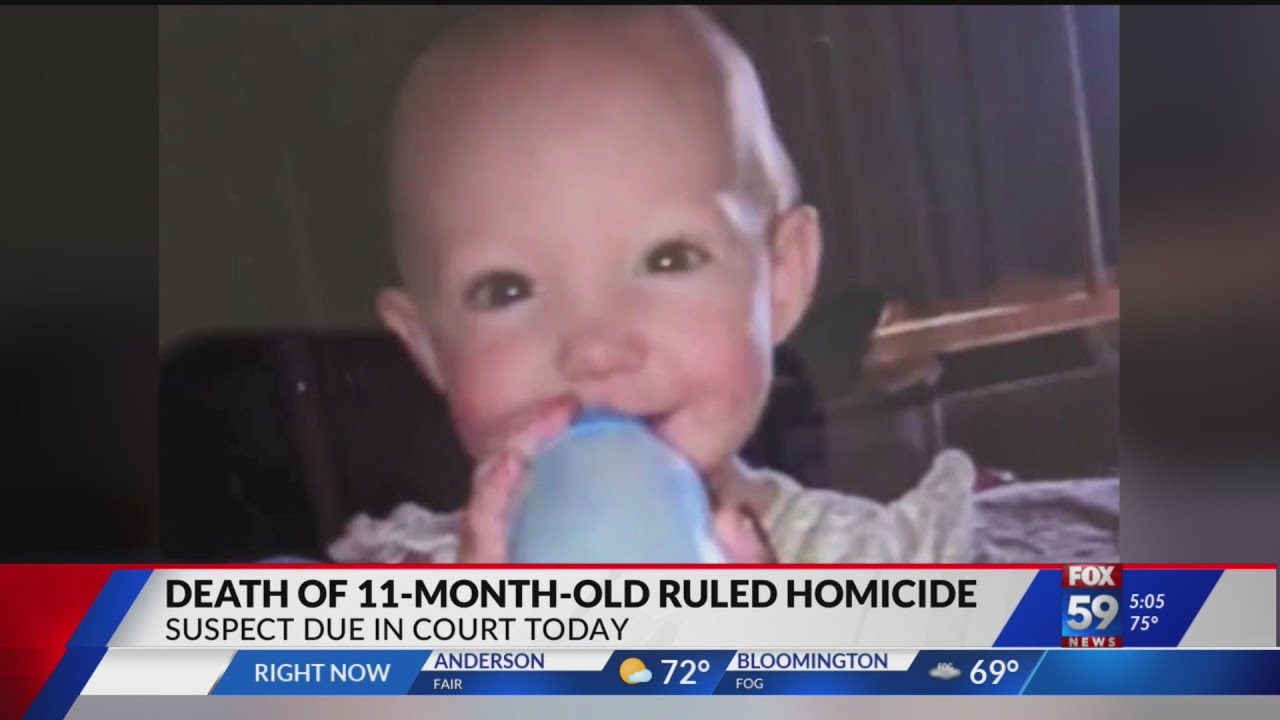 Death of 11-month-old ruled homicide - YouTube