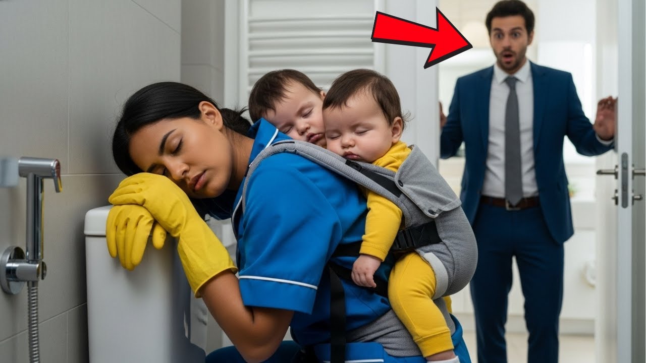 Гувернантка заперла уборщицу с близнецами в ванной... но богатый олигарх узнал правду!