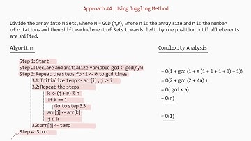 Array Rotation | Juggling Algorithm