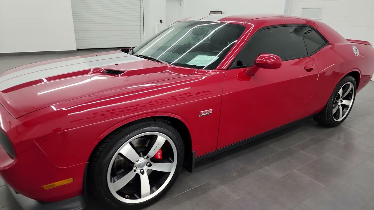 2012 DODGE CHALLENGER SRT8 STICK SHIFT REDLINE 3 COAT 4K WALKAROUND 13873Z SOLD!