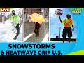 LIVE | US Weather Chaos: Deadly Storms and Early Heatwave Hit Together | Planet Pulse