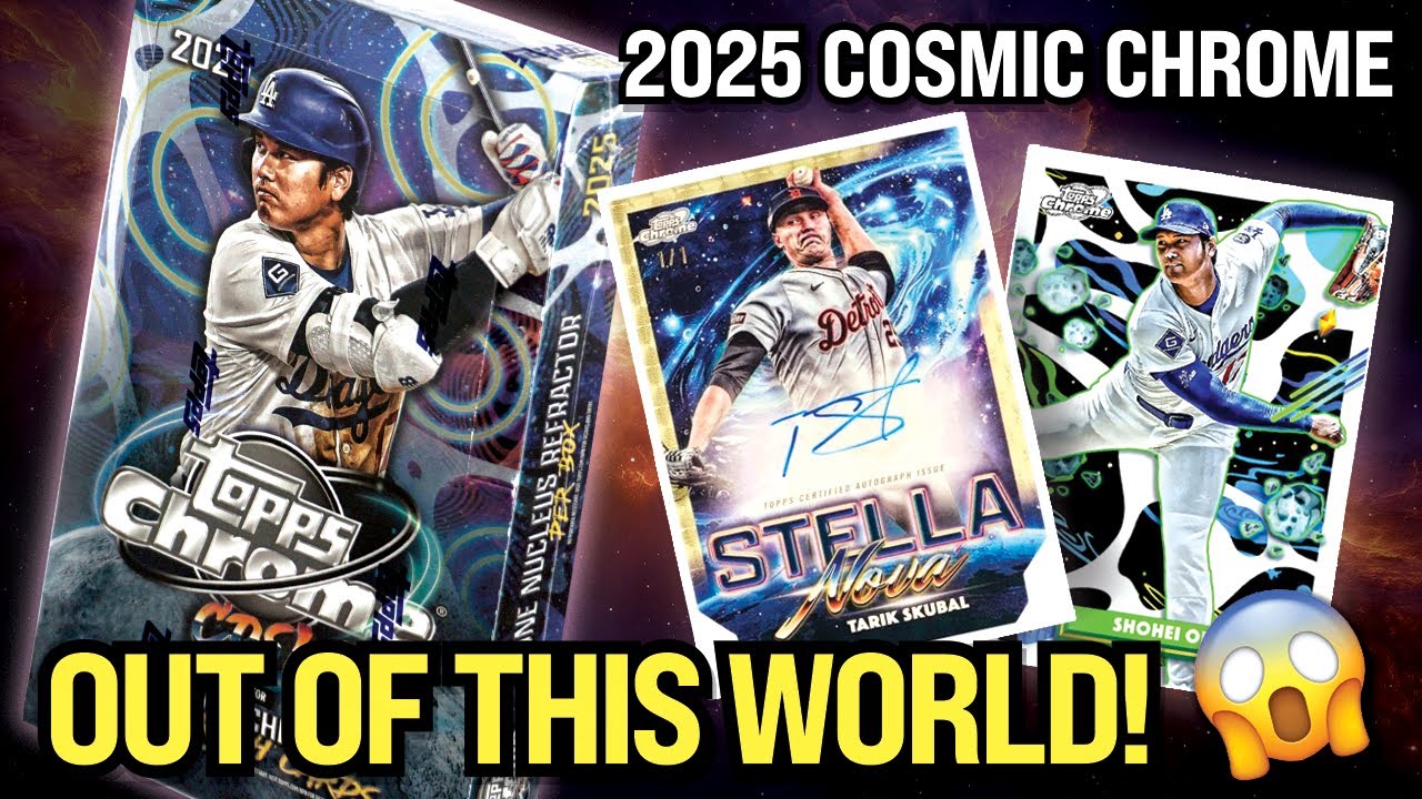 2025 Topps Cosmic Chrome Baseball Hobby 8-Box Case | Steel City