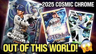 2025 Topps Cosmic Chrome Baseball Hobby Box Breakdown | Checklist, Inserts, Parallels & Case Hits