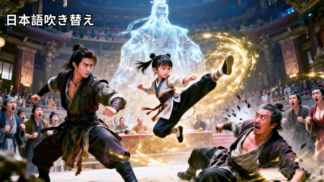 【日本語吹き替え】《無能令嬢》は実は武聖転生。実父の陰謀で母を失い、路上のクズ親父を拾う。「さあ、最強になれ」数年後、俺が育てた養父が武林を震撼させた！ 