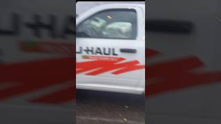 delivering food in a UHAUL grind ubereats fooddelivery