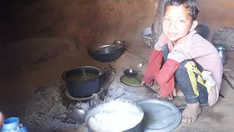 Cooking Food ।। Poor family ।। Nepali village life