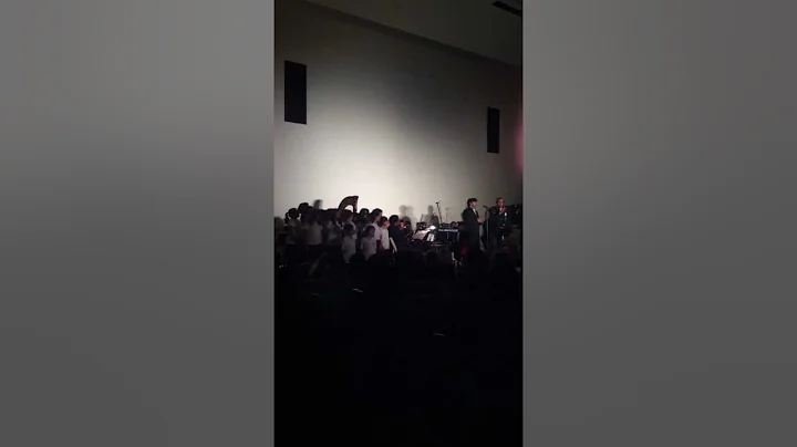 Nettie sings with the Hillel School choir in Bever...