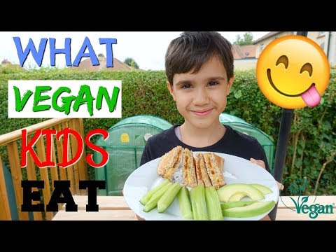 WHAT VEGAN KIDS EAT EASY AND SIMPLE🌱 | ELSIE 9YR OLD