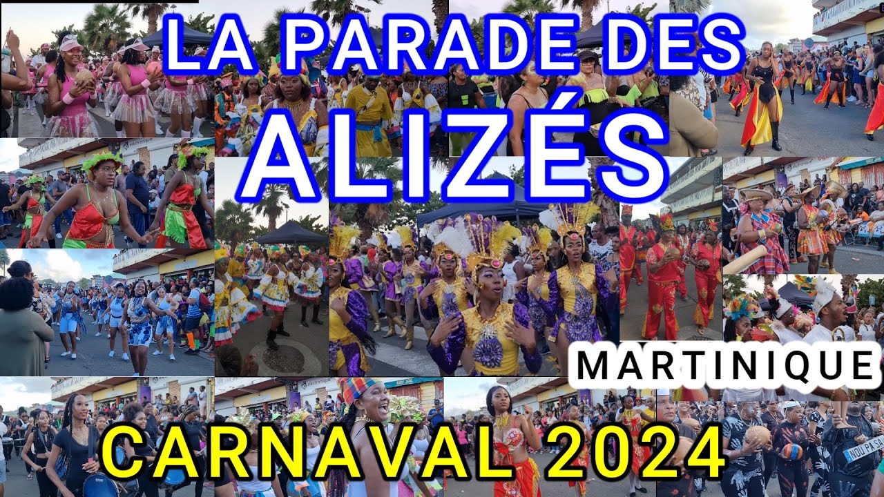 La Martinique en fête : La Parade des Alizés à Sainte-Marie.