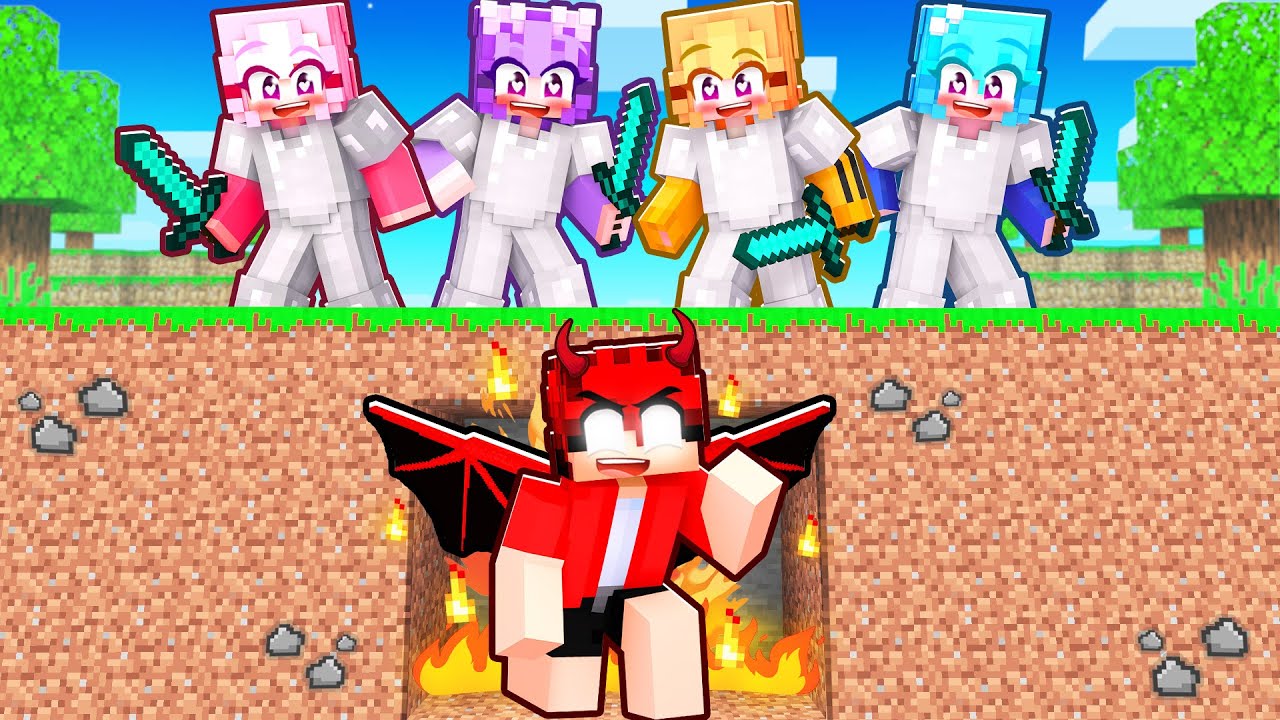 CRAZY FAN GIRL HUNTERS vs DRAGON SPEEDRUNNER In Minecraft!