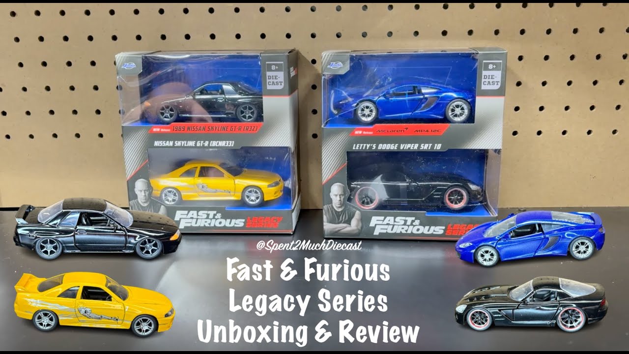 Fast & Furious Legacy Series By Jada (2025) | Diecast