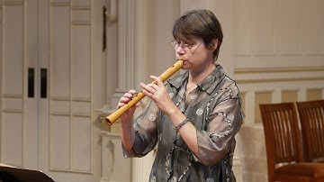 Jacob van Eyck: Boffons; Hanneke van Proosdij, recorder 4K UHD