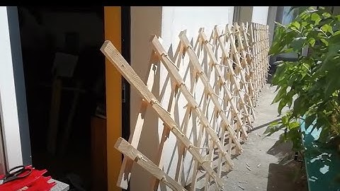 Building a YURT from SCRATCH Part 1: The LATTICE WALLS (Khaana)