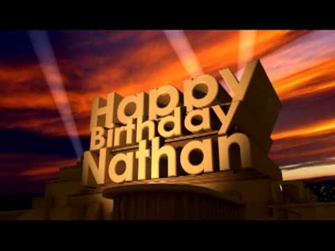 Happy Birthday Nathan