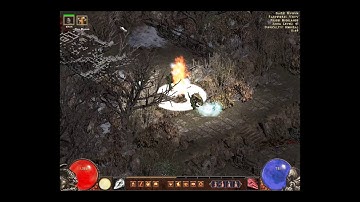 Diablo II Median XL 1.6 Amazon Hardcore gameplay Act 5 + Level Challenge