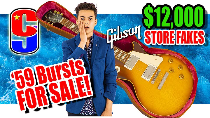 $12,000 FAKE Gibson Guitars being sold by reputable stores