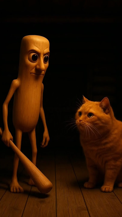 Tung Tung Sahur vs Fluffy Orange Cat — Who’s the Real Boss?
