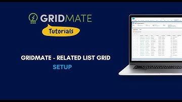 GridMate - RelatedList Grid Setup