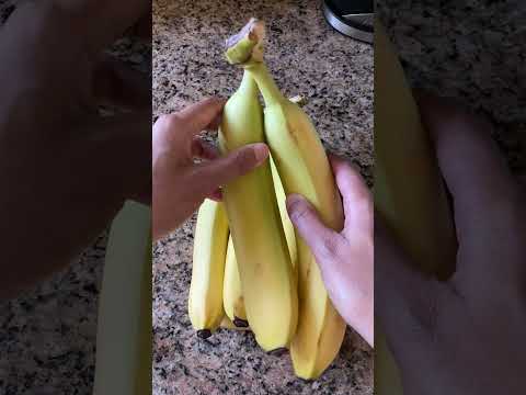 Video: Kodėl bananai eina blogai greičiau šaldytuve?